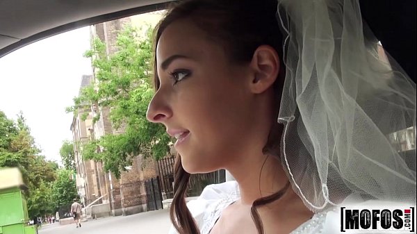 Bubble Butt Bride Picked Up And Fucked By Stranger